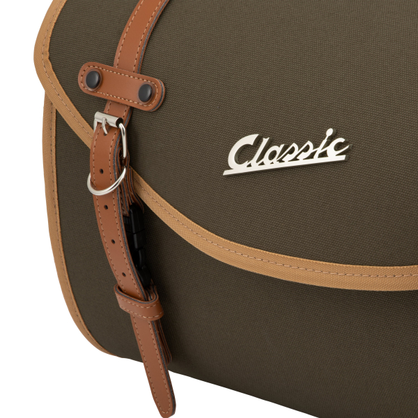 Tasche/Koffer für Gepäckträger - "Classic" - 35 Liter - olive